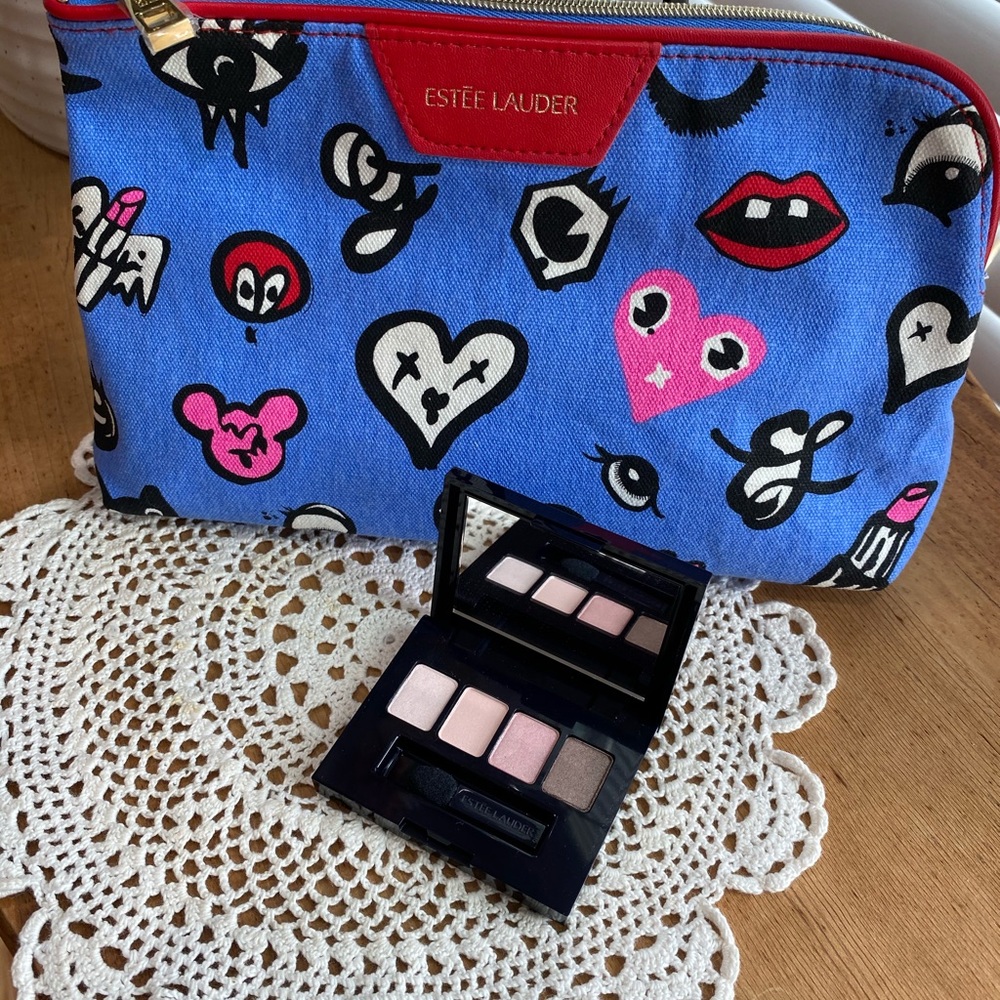 Estée Lauder Pure Envy Eye Shadow and bag